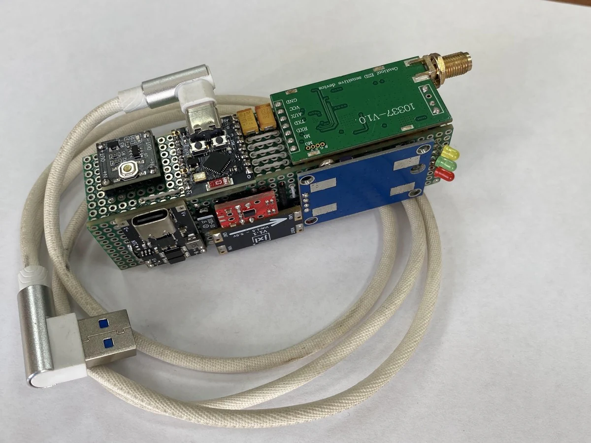 DIY-трекер AGLoRa на Arduino с радиомодулями EBYTE